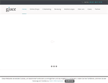 Tablet Screenshot of gjuce.com